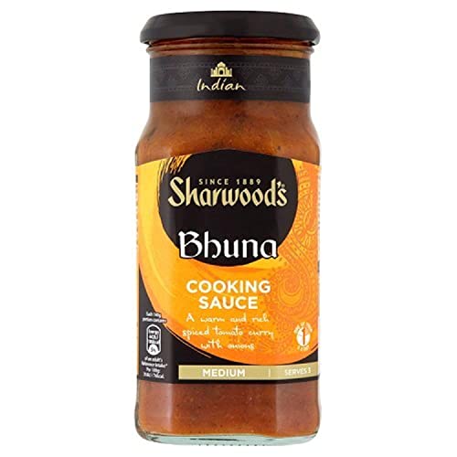 Sharwood's Cooking Sauce Bhuna 420g - Indische Kochsoße von Sharwood's