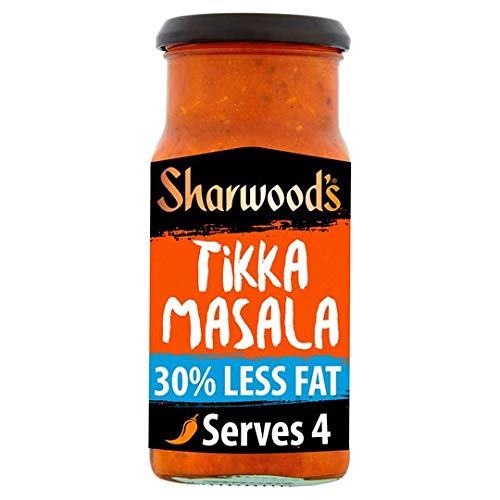 Sharwood's Curry Cooking Soßenbündel (3 x Tikka Masala 30% weniger Fett) von Sharwood's