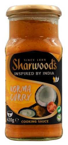 Sharwood`s Korma Curry Sauce, 6er Pack (6 x 420g) von Sharwood's