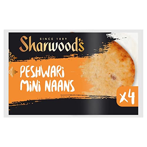 Sharwood's Peshwari Mini Naans 4 Stück von Sharwood's
