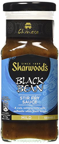 Sharwood's Schwarz Bean Stir Fry Soße Mild, 195 g von Sharwood's