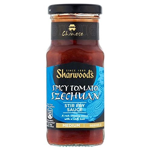 Sharwood 's Stir Jungfische – -Sauce Szechuan Würzigen Tomaten (195g) von Sharwood's
