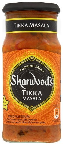 Sharwood's Tikka Masala Cooking Sauce Mild 420g (Packung 6) von Sharwood's