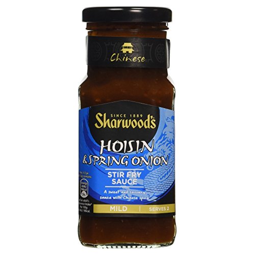 Sharwoods Hoi Sin & Frühlingszwiebel Stir Fry Sauce 195g von Sharwood's
