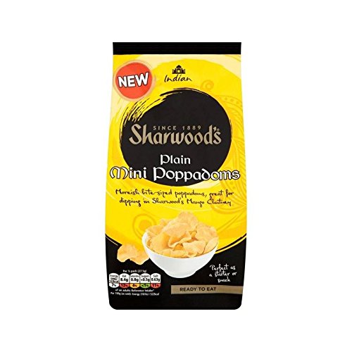 Sharwoods Mini Poppodums 55g, 4 Pack von Sharwood's