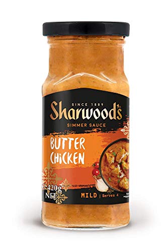 Sharwoods Butter Chicken Simmer Soße, 420 g, 6 Stück von Sharwood's