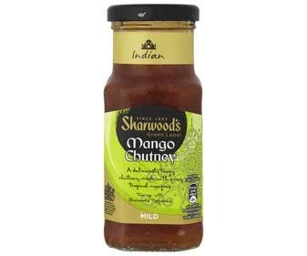 Sharwoods - Green Label- Mango Chutney - Mild Würzig - Typisch Indisches Rezept - 227 Gramm Sharwoods - Green Label- Mango Chutney - Mild Würzig - Typisch Indisches Rezept - 227 Gramm von Sharwood's
