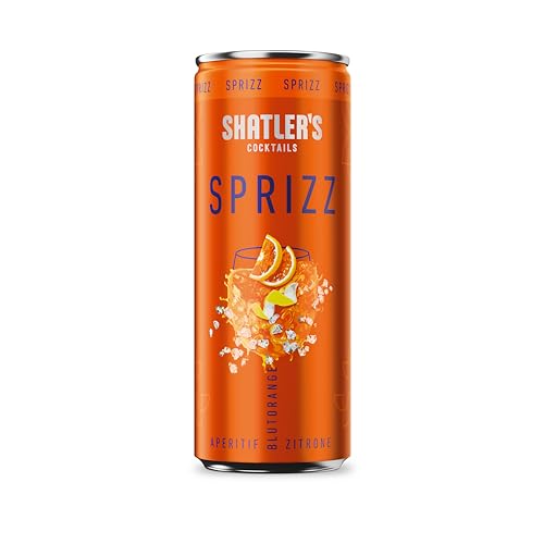 SHATLER'S Cocktails Sprizz | Alkoholhaltig | in Barqualität | 12 x 250 ml von Shatler's
