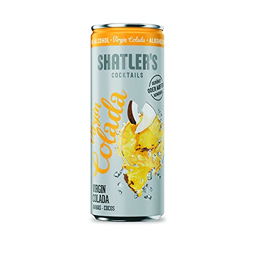 SHATLER'S Cocktails Virgin Colada | Alkoholfrei | in Barqualität | 12 x 250 ml von Shatler's
