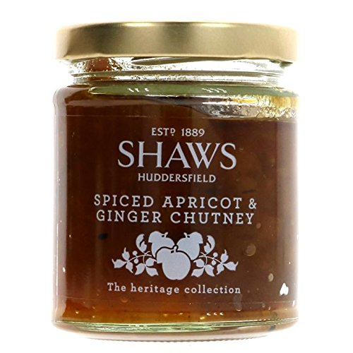 Shaws | Spiced Apricot Ingwer Chutney | 3 x 200 g (UK) von Shaws