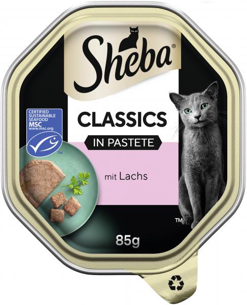 Sheba Classics in Pastete mit Lachs von Sheba
