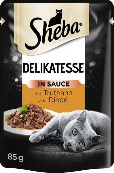 Sheba Delikatesse in Sauce mit Truthahn von Sheba