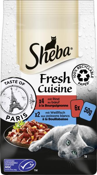 Sheba Fresh Cuisine mit Rind und mit Weißfisch von Sheba