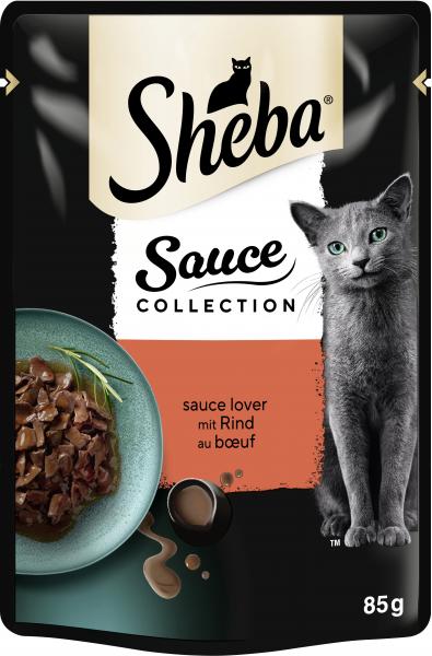 Sheba Sauce Collection Sauce Lover mit Rind von Sheba