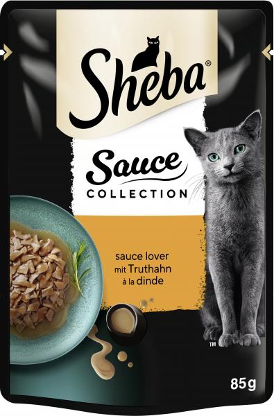 Sheba Sauce Collection Sauce Lover mit Truthahn von Sheba