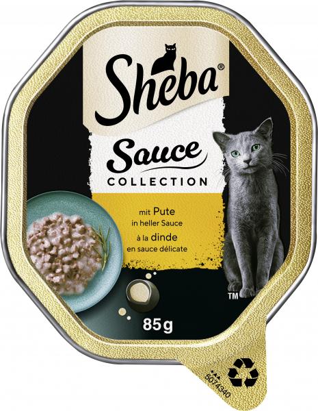 Sheba Sauce Collection mit Pute in heller Sauce von Sheba