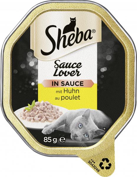 Sheba Sauce Lover in Sauce mit Huhn von Sheba