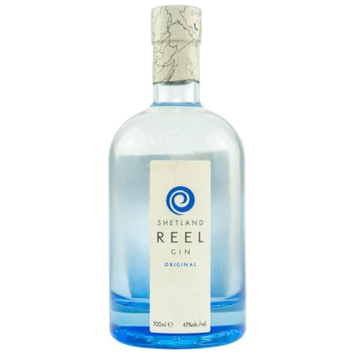 Shetland Reel | Original Gin | 700 ml | 43% Vol. | Mit Wacholderbeeren, Zitrusfruchtschalen & Koriandersamen | Frische Kräuternoten im Geschmack | Florale & fruchtige Noten im Aroma von Shetland Reel