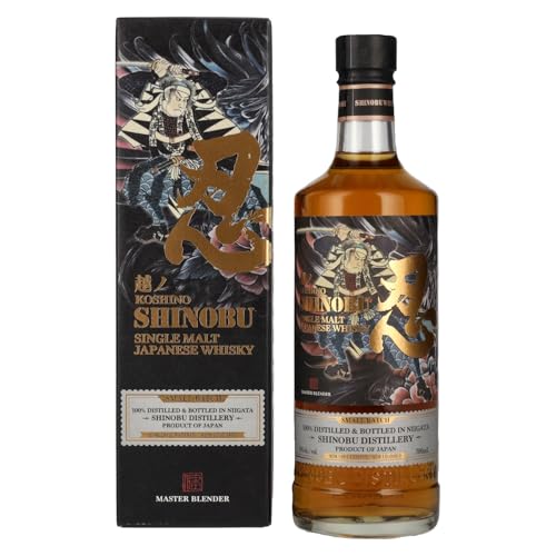 The Koshi-No Shinobu 3 Years Old Small Batch Japanese Single Malt Whisky 43% Vol. 0,7l in Geschenkbox The Koshi-No Shinobu 3 Years Old Small Batch Japanese Single Malt Whisky 43% Vol. 0,7l in Geschenkbox von Shinobu Whisky
