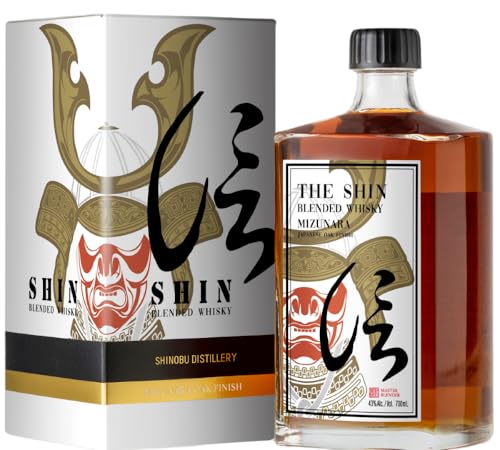 The Shin Blended Whisky MIZUNARA Japanese Oak Finish 43% Vol. 0,7l in Geschenkbox von Shinobu
