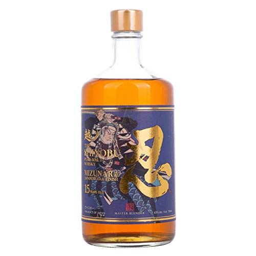The Shinobu Pure Malt 15 Years Old Whisky MIZUNARA Japanese Oak Finish 43,00% 0,70 lt. von Shinobu
