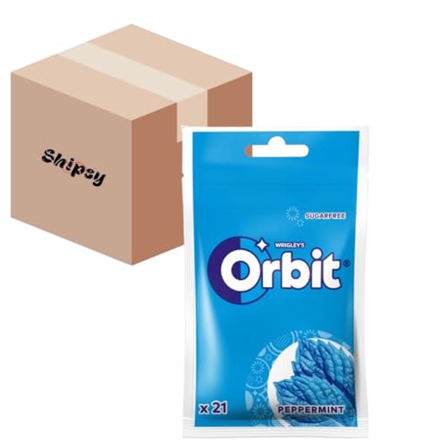 Chewing gum Orbit Peppermint 29g/22 stuck Carton Shipsy Box Chewing gum Orbit Peppermint 29g/22 stuck Carton Shipsy Box von Shipsy
