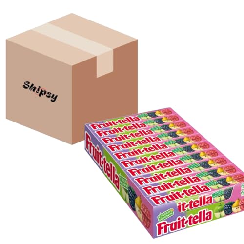 Fruittella Fruit Garden Kaugummi 41g/20 Stück Carton Fruittella Fruit Garden Kaugummi 41g/20 Stück Carton von Shipsy