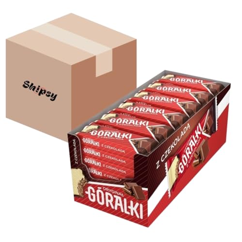 Goralki WafleSchokoladenwaffel 45g/36 Carton Goralki WafleSchokoladenwaffel 45g/36 Carton von Shipsy