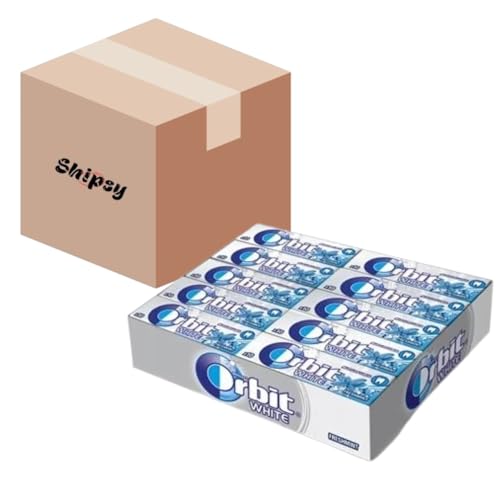 Guma Orbit Weiß Freshmint 14g/30 szt Carton Guma Orbit Weiß Freshmint 14g/30 szt Carton von Shipsy