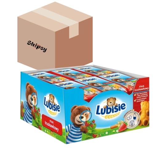 Lubisie Biszkopty Erdbeer-kekse 30g/24 Shipsy Box Lubisie Biszkopty Erdbeer-kekse 30g/24 Shipsy Box von Shipsy