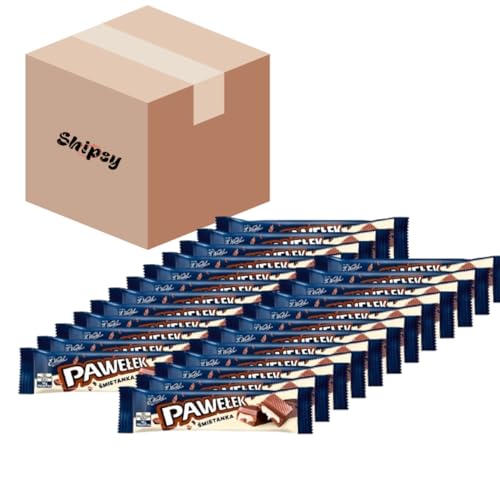 Wedel Pawełek Creme-Riegel 45g/24 stuck Carton Shipsy Box Wedel Pawełek Creme-Riegel 45g/24 stuck Carton Shipsy Box von Shipsy