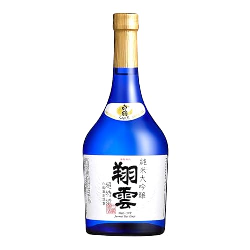 SAKE HAKUTSURU SHO UNE Junmai Daiginjo | Ultra-Premium Reiswein, Spitzenklasse Sake, Weich und Geschmeidig, perfekte Balance von Süße und Säure, Edler Tropfen, 720ml von Shirakura