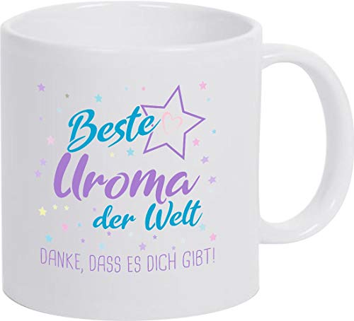 ShirtInStyle, Geschenkset, Tasse beste Uroma der Welt, danke das es dich gibt! Farbe weiß ShirtInStyle, Geschenkset, Tasse beste Uroma der Welt, danke das es dich gibt! Farbe weiß von Shirtinstyle