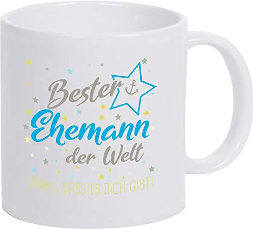 ShirtInStyle, Geschenkset, Tasse bester Ehemann der Welt, danke das es dich gibt! Farbe weiß ShirtInStyle, Geschenkset, Tasse bester Ehemann der Welt, danke das es dich gibt! Farbe weiß von Shirtinstyle