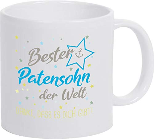 ShirtInStyle, Geschenkset, Tasse bester Patensohn der Welt, danke das es dich gibt! Farbe weiß ShirtInStyle, Geschenkset, Tasse bester Patensohn der Welt, danke das es dich gibt! Farbe weiß von Shirtinstyle