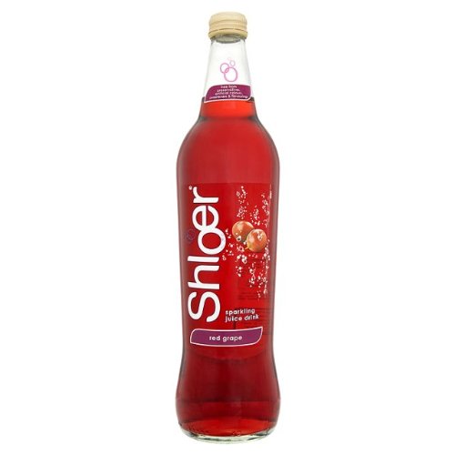 Shloer Sparkling Red Grape Drink 4x750ml von Shloer