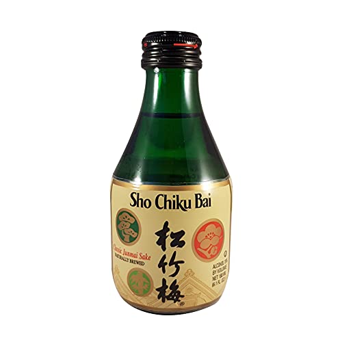 Sake - Sho Chiku Bai - Reiswein - 15% Alkohol, 1er Pack (1 x 180 ml) von Sho Chiku Bai