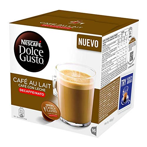 Dolce Gusto Cafe Au Lait Decaf 96 Pods von Shop4Less von NESCAFÉ DOLCE GUSTO