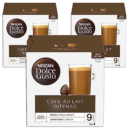 Shop4Less Dolce Gusto Cafe Au Lait Intenso 48 Kapseln von NESCAFÉ Dolce Gusto