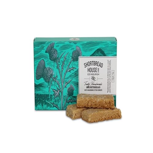 Shortbread House | Fingers Ingwerkekse | Keksdose mit Butter und Ingwer | Englische Kekse Butterdose - 170 Gr Shortbread House | Fingers Ingwerkekse | Keksdose mit Butter und Ingwer | Englische Kekse Butterdose - 170 Gr von Shortbread