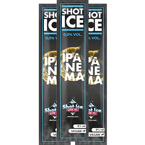 Shot Ice Paket Icy Ipanema (ohne Alkohol) - Eis zum Selbsteinfrieren (50er Paket) von Shot Ice