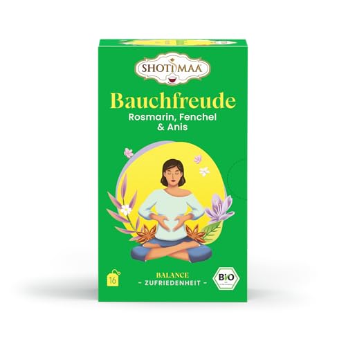 Bauchfreude - BIO Kräuter- und Gewürzteemischung mit Rosmarin & Anis - 32 g Bauchfreude - BIO Kräuter- und Gewürzteemischung mit Rosmarin & Anis - 32 g von Shoti Maa