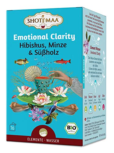 Shoti Maa Bio-Ayurveda-Tee Emotional Clarity - Hibiskus, Minze & Süßholz, 32 g von Shoti Maa