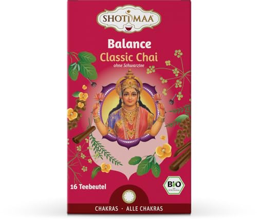 Balance - Classic Chai ohne Schwarztee 6 x 32 gr von Shoti Maa