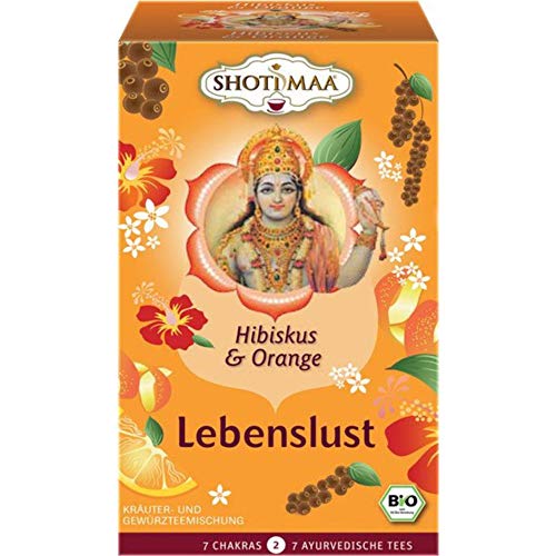 Shoti Maa Bio Lebenslust - Hibiskus & Orange (2 x 16 Btl) von Shoti Maa