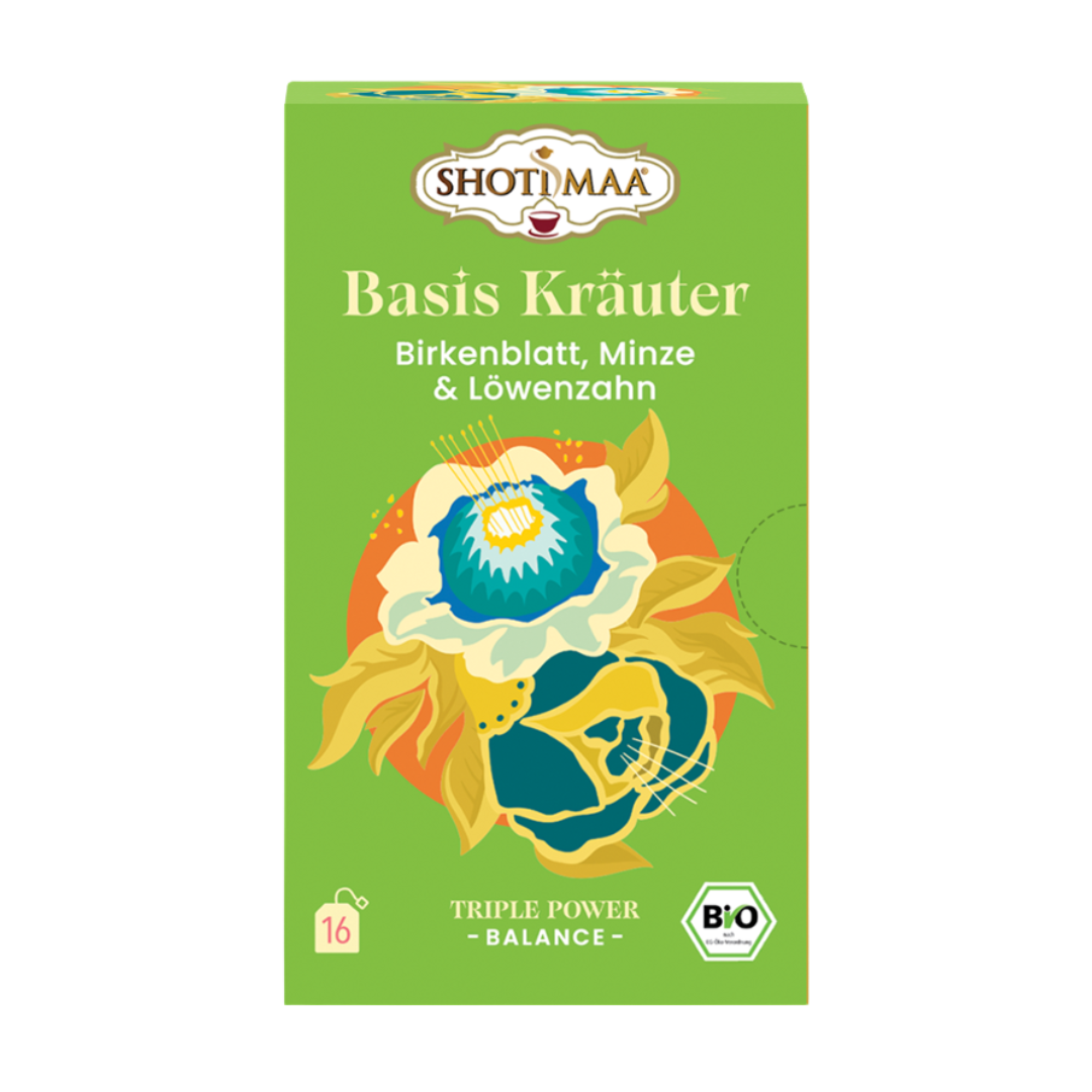 Bio Basis Kräuter Tee, 16 Beutel Bio Basis Kräuter Tee, 16 Beutel von Shotimaa