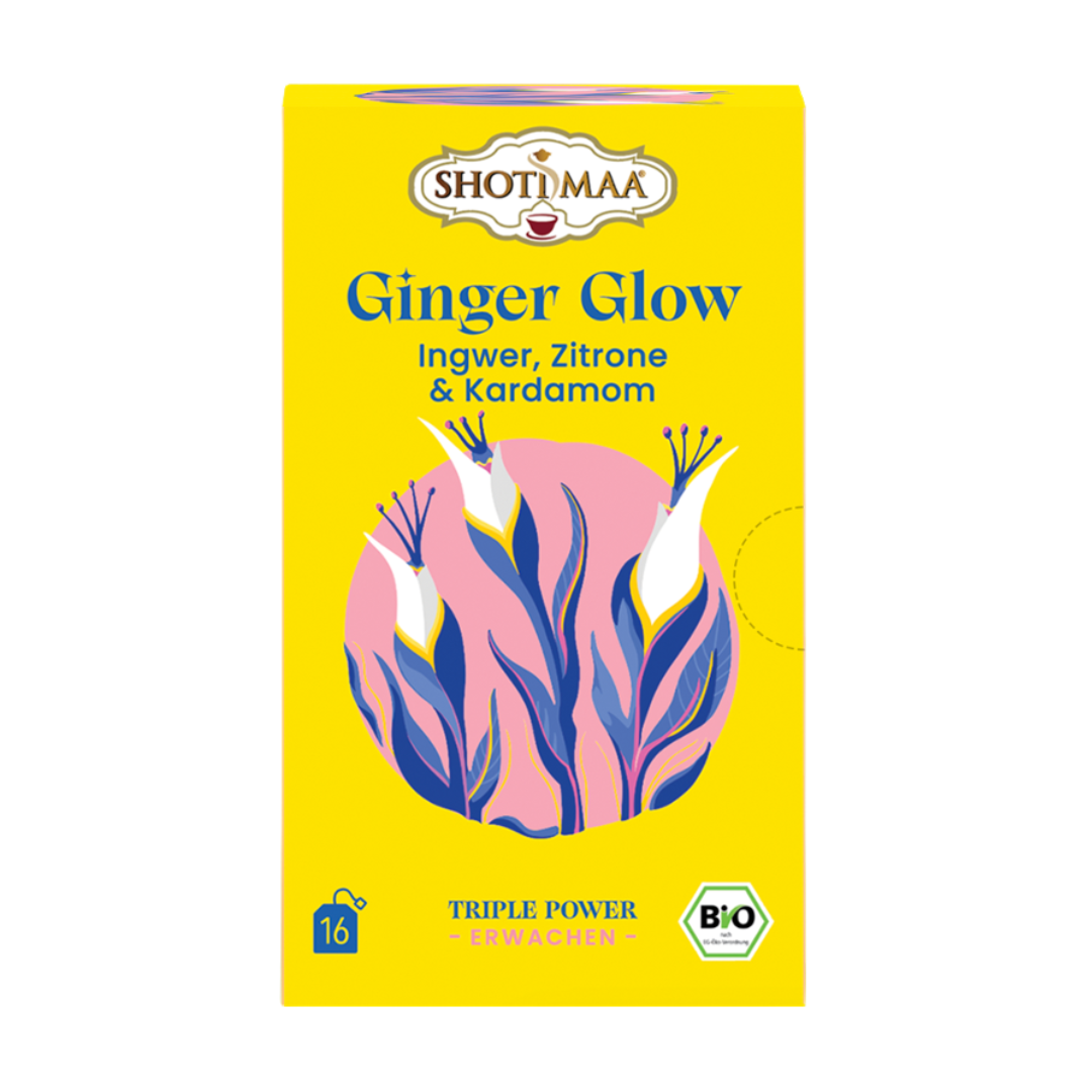 Bio Ginger Glow Tee, 16 Beutel Bio Ginger Glow Tee, 16 Beutel von Shotimaa