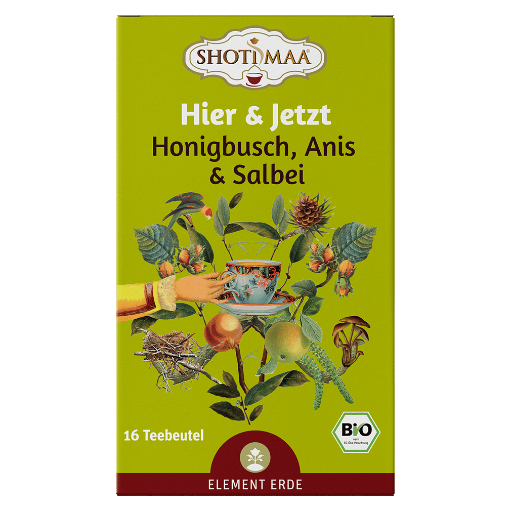 Bio Hier & Jetzt Tee Bio Hier & Jetzt Tee von Shotimaa