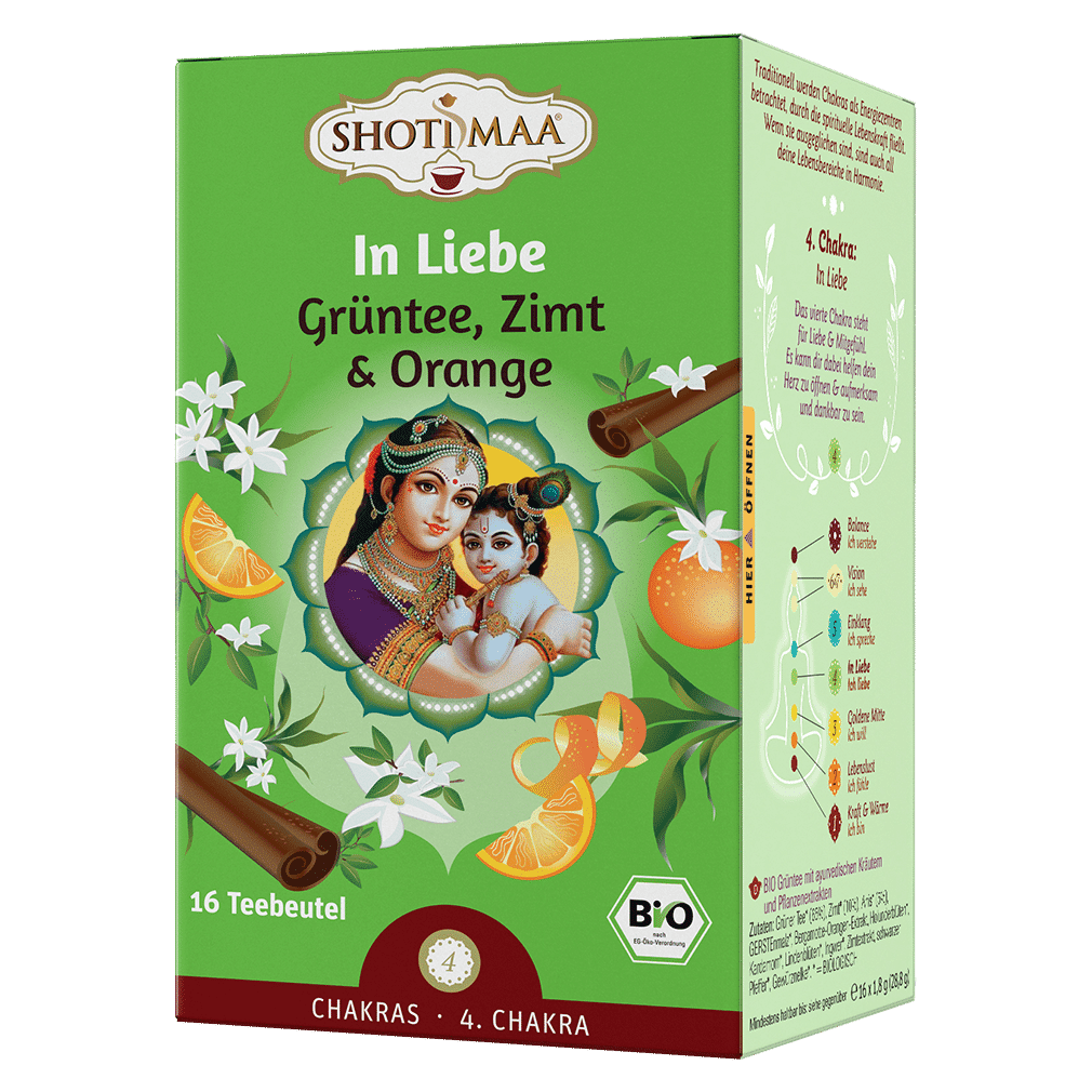 Bio In Liebe Grüntee, Zimt & Orange Bio In Liebe Grüntee, Zimt & Orange von Shotimaa