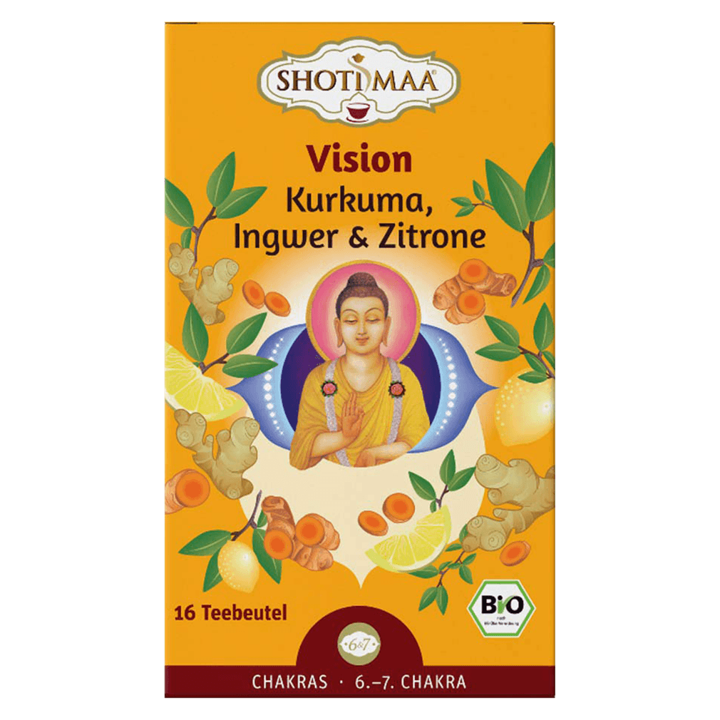Bio Vision Kurkuma, Ingwer & Zitrone Tee Bio Vision Kurkuma, Ingwer & Zitrone Tee von Shotimaa